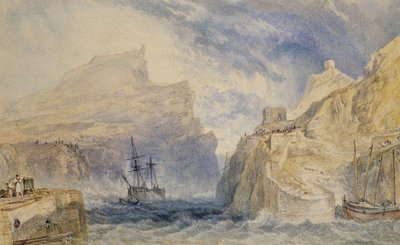Boscastle, Cornovaglia, c.1824 da Joseph Mallord William Turner
